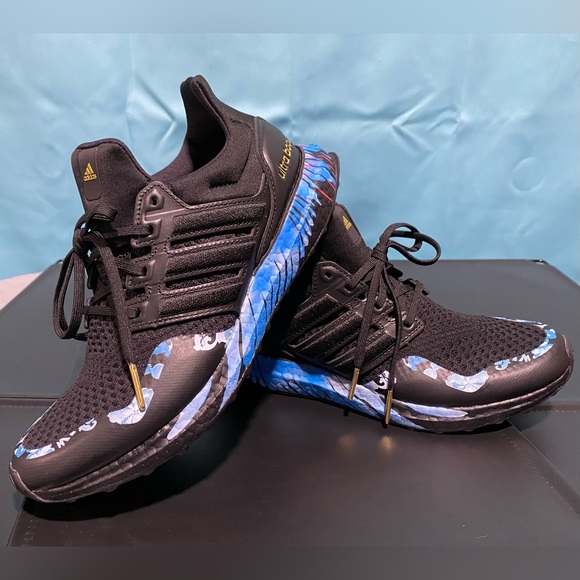 Mens adidas ultra boost DNA size 7.5 CNY black (no extra shoelace) running shoes - Picture 1 of 8